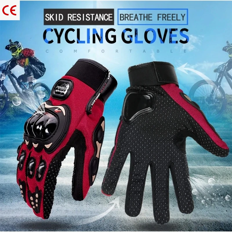 Men's All-Season Breathable Motorcycle Gloves Anti-Slip Anti-Fall Protective Racing Gear for Motorbike Cycling Adult Male Riders
Men's All-Season Breathable Motorcycle Gloves Anti-Slip Anti-Fall Protective Racing Gear for Motorbike Cycling Adult Male Riders