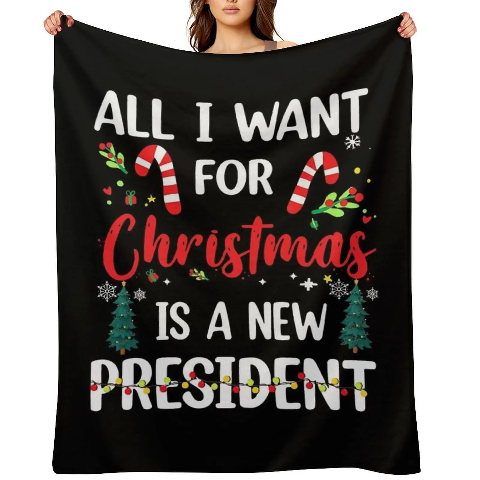 All I Want For Christmas Is A New President Xmas Throw Blanket Shaggy Hairy Sofa Throw Kid'S Blankets
All I Want For Christmas Is A New President Xmas Throw Blanket Shaggy Hairy Sofa Throw Kid'S Blankets