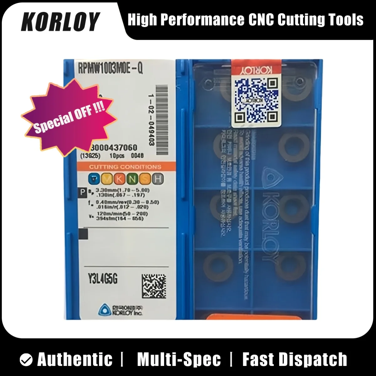 KORLY оригинальная фрезерная пластина RDMW RDMW 1604 1605 MO-X380 PC8300 PC5300 10 шт. 
KORLY оригинальная фрезерная пластина RDMW RDMW 1604 1605 MO-X380 PC8300 PC5300 10 шт.