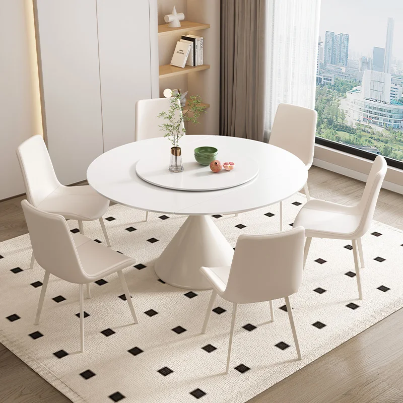 Luxury Living Room Dining Tables Modern Kitchen Design Round Dining Tables Nordic Outdoor Mesas Comedor Home Furniture SR50DT
Luxury Living Room Dining Tables Modern Kitchen Design Round Dining Tables Nordic Outdoor Mesas Comedor Home Furniture SR50DT