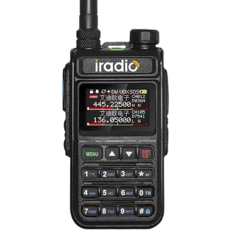 Applicable to Ideo UV5118plus amateur handheld full segment type-C charging one key frequency analog 5W
Applicable to Ideo UV5118plus amateur handheld full segment type-C charging one key frequency analog 5W