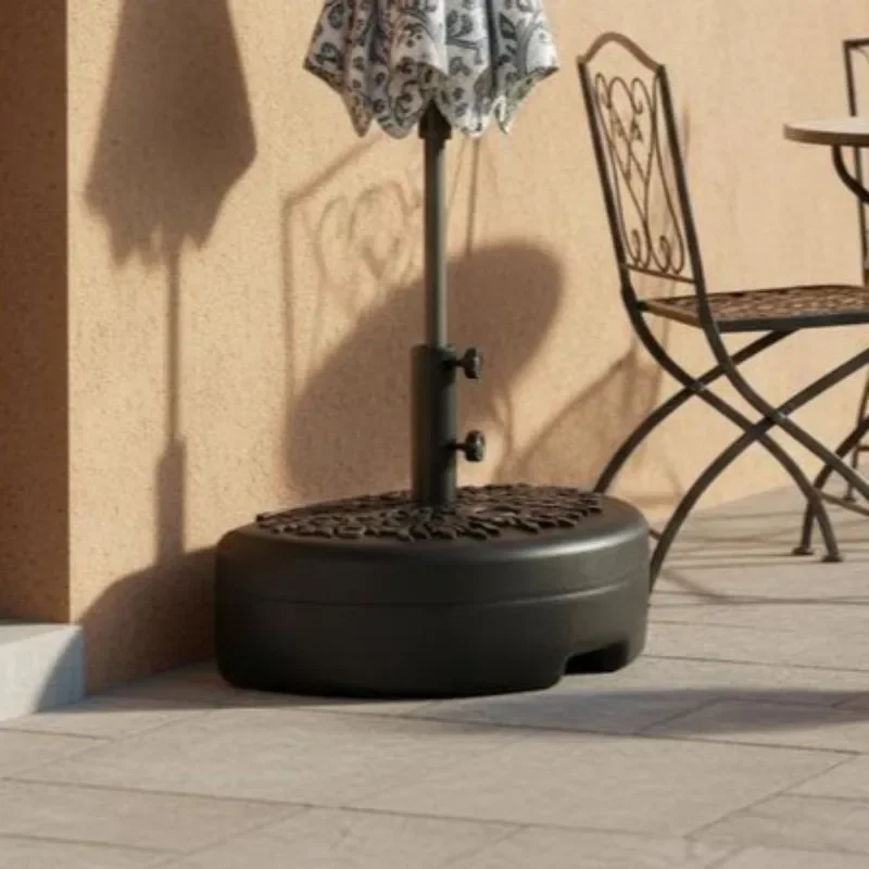 Water/Sand Fillable Half Parasol Umbrella Base - Black
Water/Sand Fillable Half Parasol Umbrella Base - Black