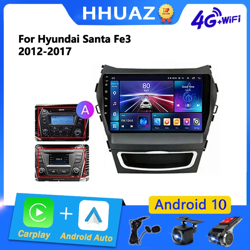Для Hyundai Santa Fe 3 Grand 2012-2017 Android Авто Авто Радио Carplay Мультимедийный плеер GPS Навигация АВТО DVD RDS Разделенный экран
Для Hyundai Santa Fe 3 Grand 2012-2017 Android Авто Авто Радио Carplay Мультимедийный плеер GPS Навигация АВТО DVD RDS Разделенный экран