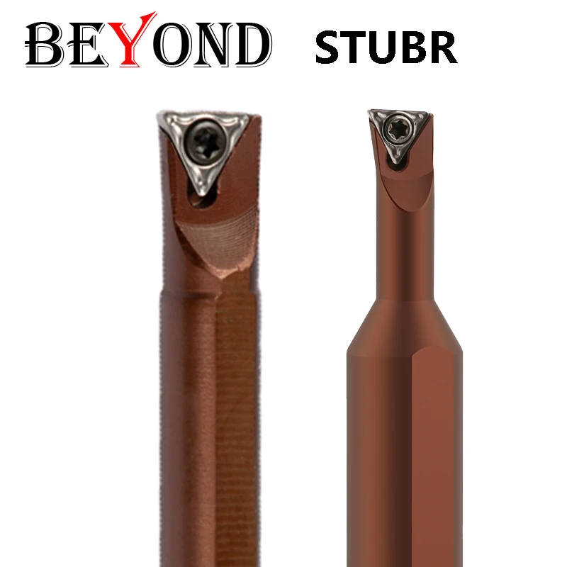 BEYOND Стальной держатель для токарных инструментов STUBR D06K-STUBR06 CNC, твердосплавный закаленный резец для токарного станка с небольшой головкой, Расточная штанга
BEYOND Стальной держатель для токарных инструментов STUBR D06K-STUBR06 CNC, твердосплавный закаленный резец для токарного станка с небольшой головкой, Расточная штанга