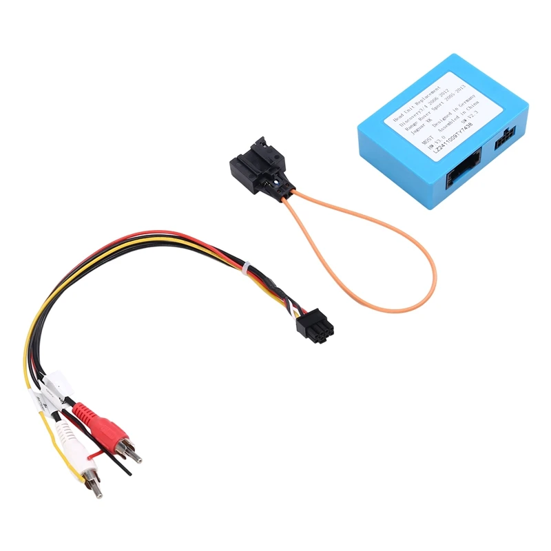 A33K-Car Most Aux Optical Fiber Decoder Amplifier Adapter For Land Rover Range Rover Sport Freelander Discovery 3 Jaguar XK
A33K-Car Most Aux Optical Fiber Decoder Amplifier Adapter For Land Rover Range Rover Sport Freelander Discovery 3 Jaguar XK