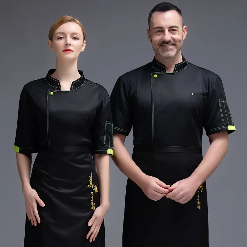 Рабочая одежда для шеф-поваров отелей, с короткими рукавами, весна/лето, униформа для поваров ресторанов, кухонная униформа для западных ресторанов, униформа для шеф-поваров отелей для мужчин, дышащая.
Рабочая одежда для шеф-поваров отелей, с короткими рукавами, весна/лето, униформа для поваров ресторанов, кухонная униформа для западных ресторанов, униформа для шеф-поваров отелей для мужчин, дышащая.