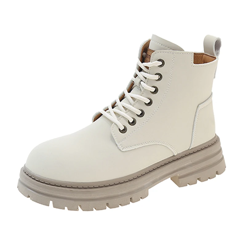 EGTPINAOP 2022 Women's Short Leather Boots Ankle White Platform Shoes Chelsea Autumn Fashion Lace Up Ankle Fabric Stitching
EGTPINAOP 2022 Women's Short Leather Boots Ankle White Platform Shoes Chelsea Autumn Fashion Lace Up Ankle Fabric Stitching