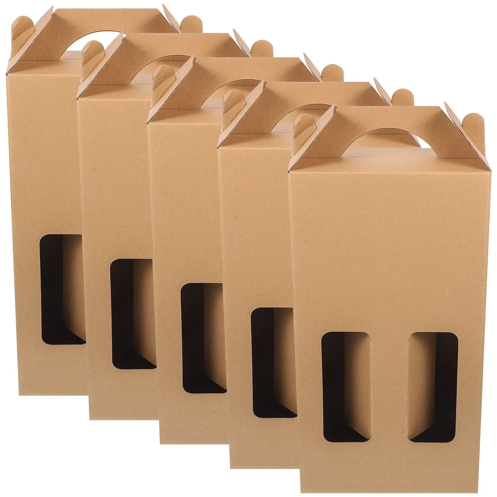 5 Pcs Bottle Paper Box With H Paper Case Retro Gift Carrier Decorative Storage Boxes for Home Travel Party Packaging
5 Pcs Bottle Paper Box With H Paper Case Retro Gift Carrier Decorative Storage Boxes for Home Travel Party Packaging