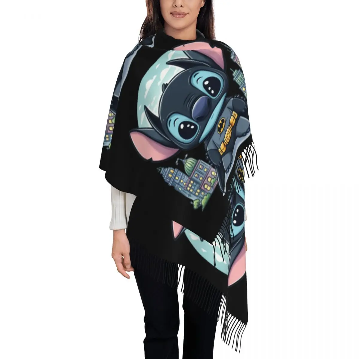 Custom Stitch Anime Scarf Wrap for Women Long Winter Warm Tassel Shawl Unisex Scarves
Custom Stitch Anime Scarf Wrap for Women Long Winter Warm Tassel Shawl Unisex Scarves