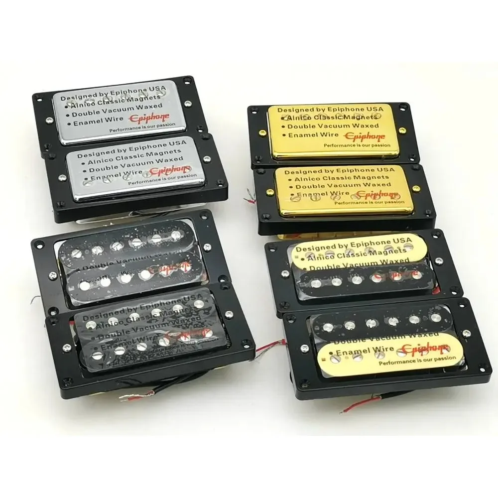 1 Set Original Standard SG Electric Guitar Alnico Bar Humbucker Pickup Chrome Gold Black zebra MADE IN KOREA
1 Set Original Standard SG Electric Guitar Alnico Bar Humbucker Pickup Chrome Gold Black zebra MADE IN KOREA