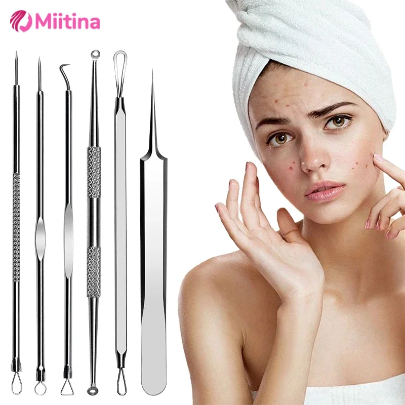 11Pcs Acne Needle Tweezers Acne Blackhead Removal Needles Black Dots Cleaner Pore Cleaner Deep Cleansing Face Skin Care Tools
11Pcs Acne Needle Tweezers Acne Blackhead Removal Needles Black Dots Cleaner Pore Cleaner Deep Cleansing Face Skin Care Tools