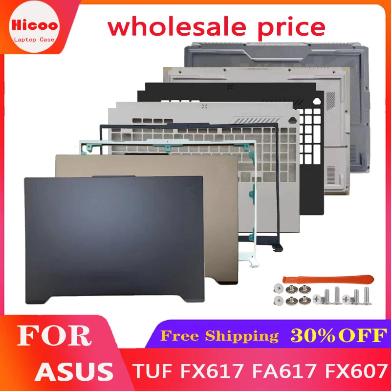 For Asus Tianxuan 4R A16 TUF FX617 FA617 FX607 laptop replacement LCD back cover/front frame/palm rest/bottom cover
For Asus Tianxuan 4R A16 TUF FX617 FA617 FX607 laptop replacement LCD back cover/front frame/palm rest/bottom cover