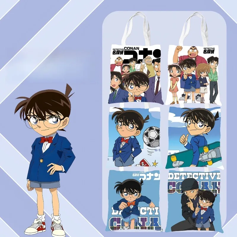 Creativity Anime Detective and Conans Series Shoulder Bag Cute Cartoon Role HD Double-sided Printing Portable Handbag
Creativity Anime Detective and Conans Series Shoulder Bag Cute Cartoon Role HD Double-sided Printing Portable Handbag