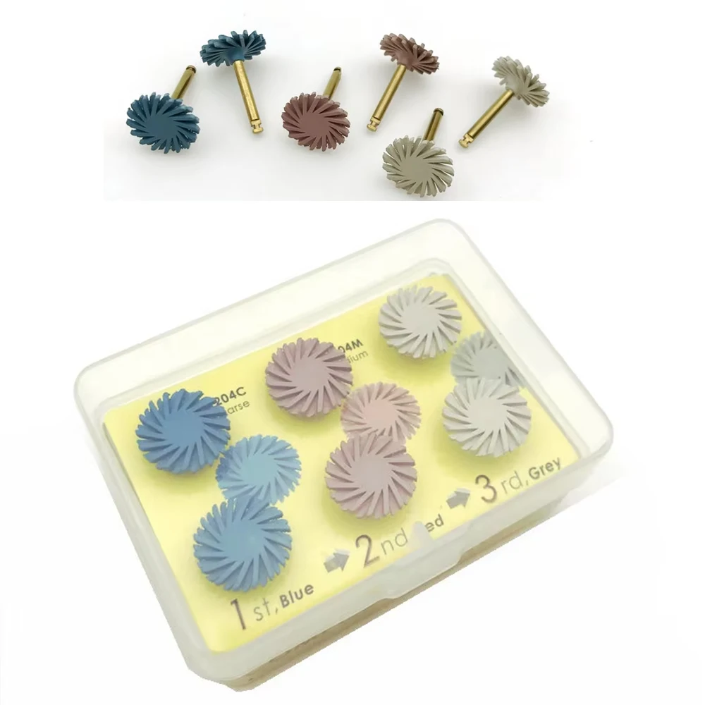 6Pcs Dental Composite Polishing Disc Kit - Diamond System Bur Polisher, Teeth Flex Spiral Brush, Dentist Tool, Resin Material
6Pcs Dental Composite Polishing Disc Kit - Diamond System Bur Polisher, Teeth Flex Spiral Brush, Dentist Tool, Resin Material