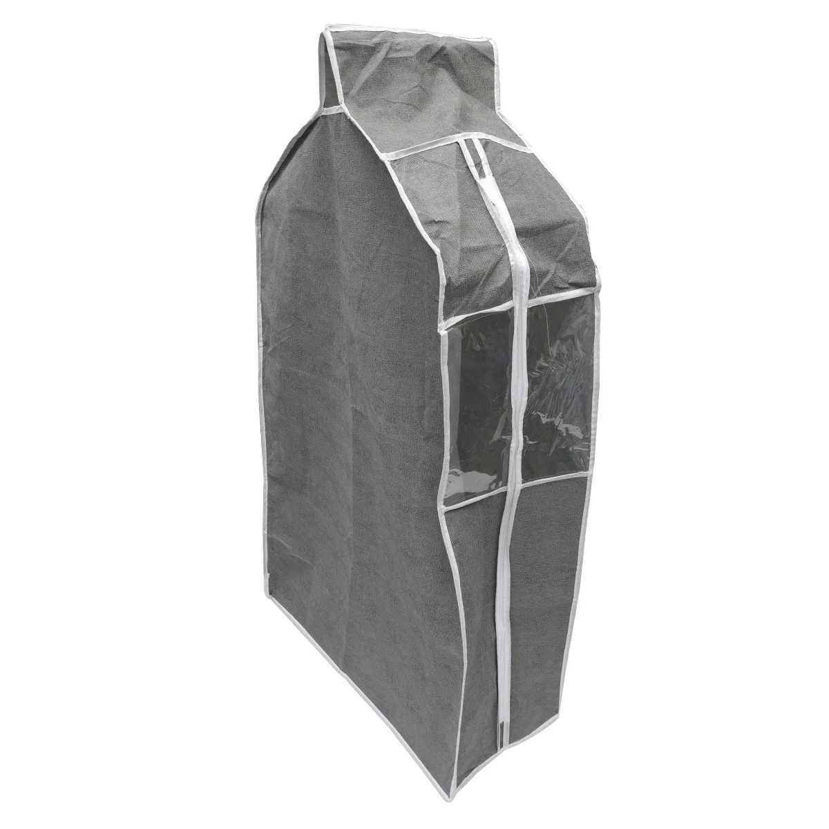 Grey Hanging Clothes Dustproof Bag Reusable Garment Cover for Home Closet Wardrobe Protection Suits Shirts Coats
Grey Hanging Clothes Dustproof Bag Reusable Garment Cover for Home Closet Wardrobe Protection Suits Shirts Coats