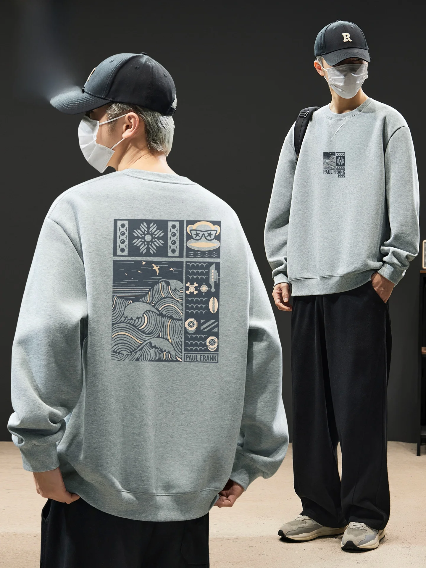 Мужской хлопковый свитшот на весну 2026 года: повседневный, комфортный, свободного кроя, с длинным рукавом, круглым вырезом и логотипом.
Мужской хлопковый свитшот на весну 2026 года: повседневный, комфортный, свободного кроя, с длинным рукавом, круглым вырезом и логотипом.