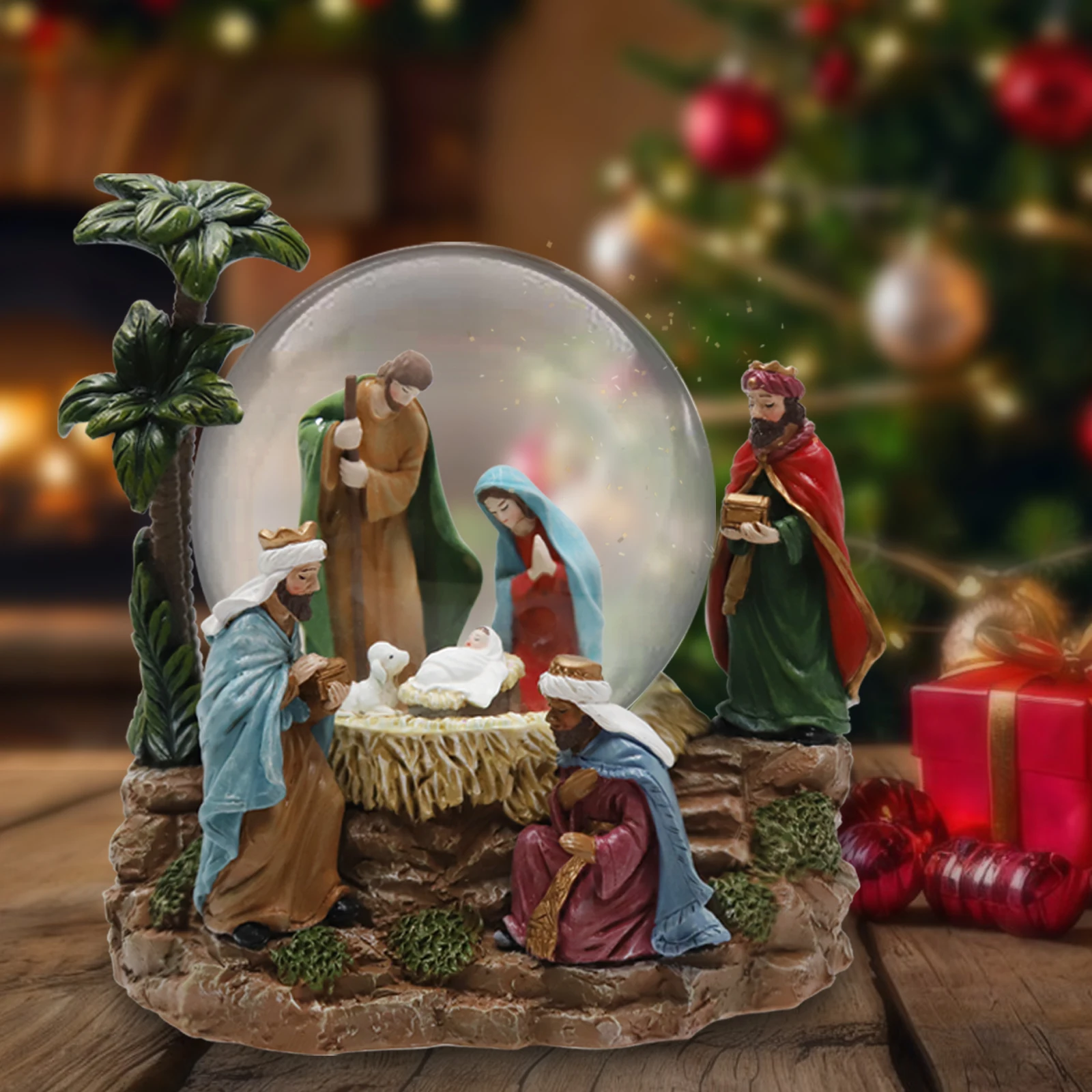 2025 Nativity Scene Music Crystal Ball Christmas Table Centerpiece & Home Decor
2025 Nativity Scene Music Crystal Ball Christmas Table Centerpiece & Home Decor