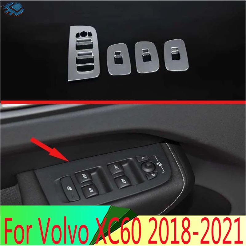 Для Volvo XC60 2018-2021: Хромированная накладка из АБС-пластика на панель управления стеклоподъемниками и подлокотниками дверей, декоративная отделка
Для Volvo XC60 2018-2021: Хромированная накладка из АБС-пластика на панель управления стеклоподъемниками и подлокотниками дверей, декоративная отделка