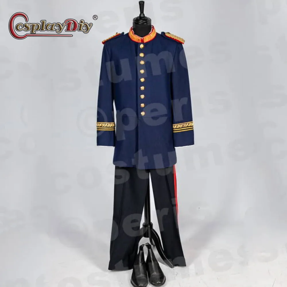 Cosplaydiy Men Medieval Renaissance Steampunk Costume Royal Guard Costume Dress Up White Prince Costume Military Uniform Cosplay
Cosplaydiy Men Medieval Renaissance Steampunk Costume Royal Guard Costume Dress Up White Prince Costume Military Uniform Cosplay