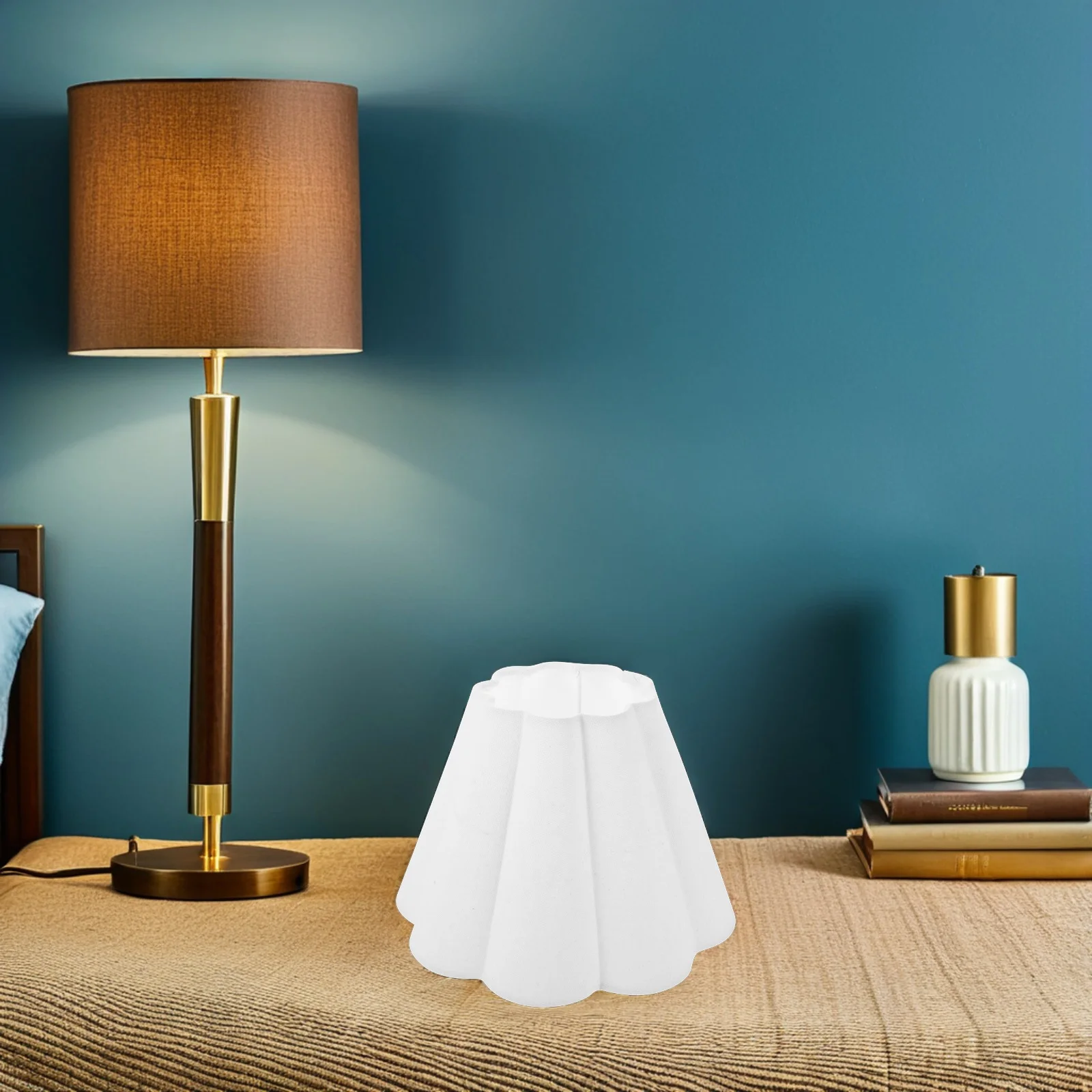 Cloth Lampshade: Trumpet Shape Fabric Light Cover For Table Floor Ceiling Lamps Bedroom Living Room Nursery Replacement
Cloth Lampshade: Trumpet Shape Fabric Light Cover For Table Floor Ceiling Lamps Bedroom Living Room Nursery Replacement