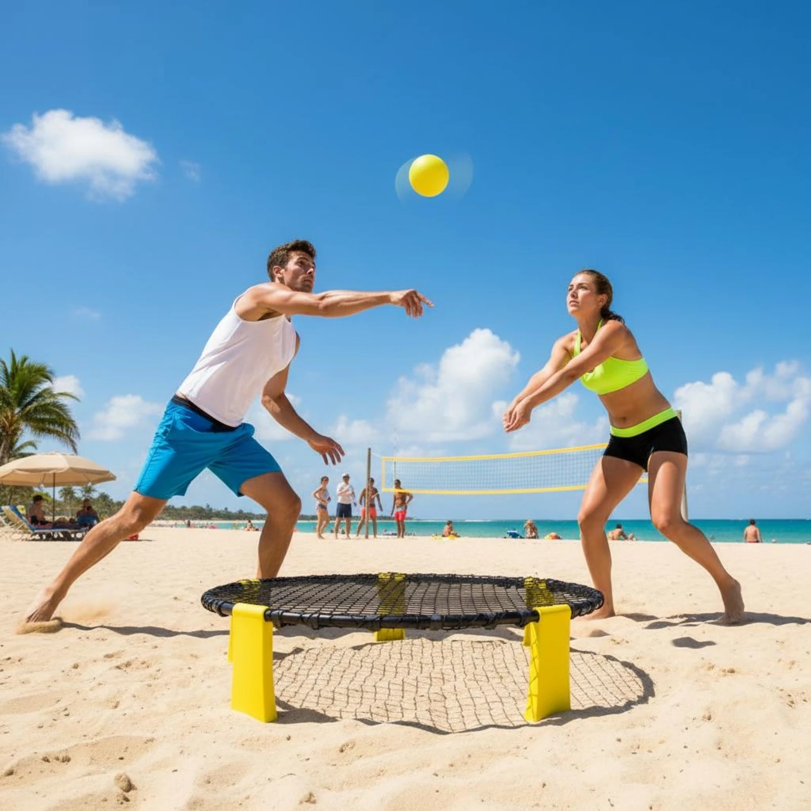 Volleyball Rebound Net Portable Rebound Training Net for Recreation
Volleyball Rebound Net Portable Rebound Training Net for Recreation