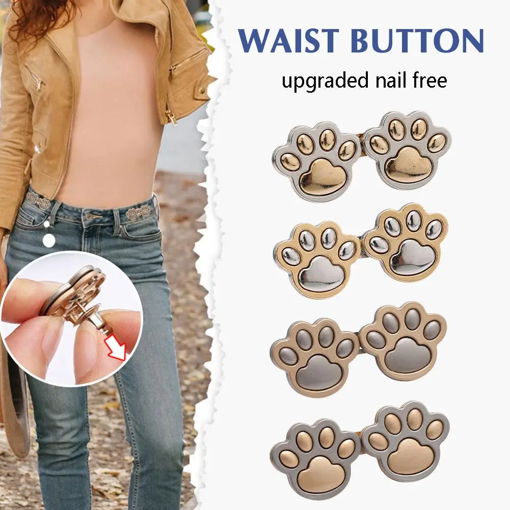 Cat Claw Waist Adjustable Nail Free Sewn Free Jeans Tool Unique Cute Design Tool Practical Waist Tightening Convenient R8Y6
Cat Claw Waist Adjustable Nail Free Sewn Free Jeans Tool Unique Cute Design Tool Practical Waist Tightening Convenient R8Y6