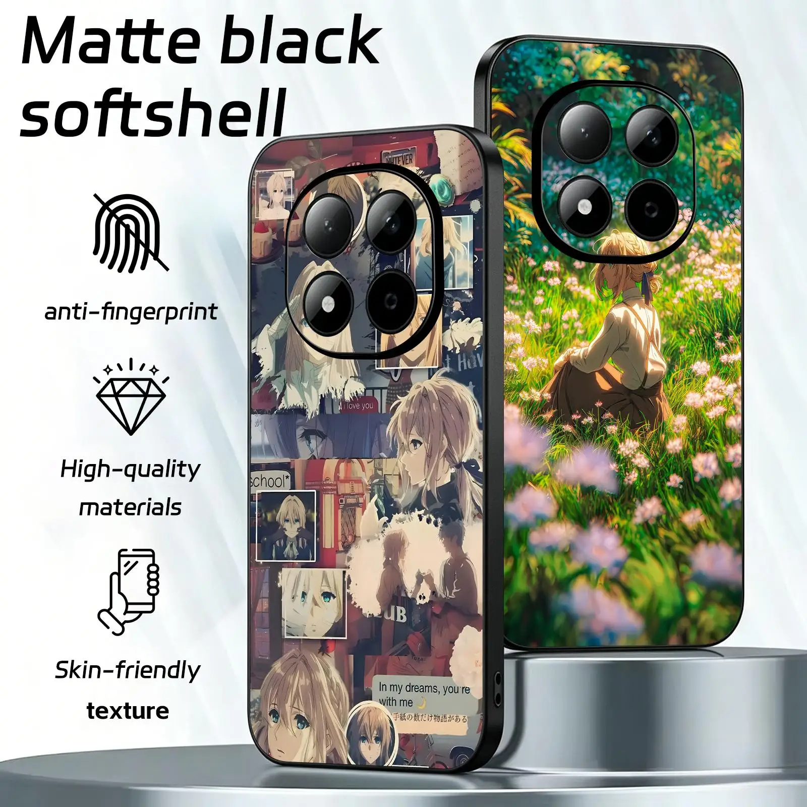 Phone Case For Redmi Note15 14 13 12 11Pro Plus 5G 14C A3 Anti-Drop Soft Black Case Violet Evergarden
Phone Case For Redmi Note15 14 13 12 11Pro Plus 5G 14C A3 Anti-Drop Soft Black Case Violet Evergarden