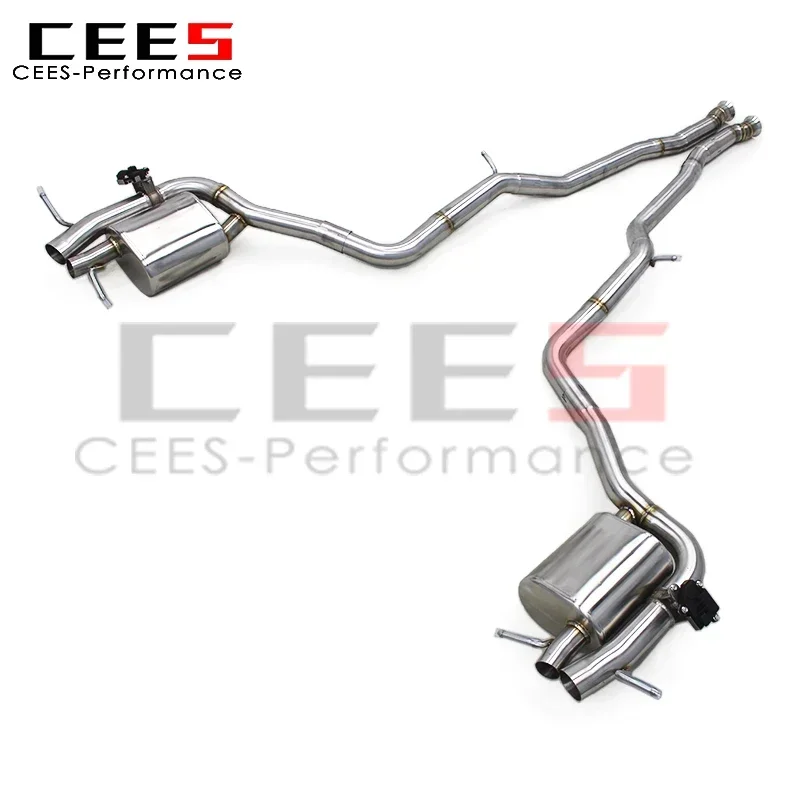 Cees Catback Выхлопная система Valvetronic для Mercedes-Benz S500 3.0T 2023-2024 Глушитель выхлопной трубы из нержавеющей стали Quad Outlet
Cees Catback Выхлопная система Valvetronic для Mercedes-Benz S500 3.0T 2023-2024 Глушитель выхлопной трубы из нержавеющей стали Quad Outlet