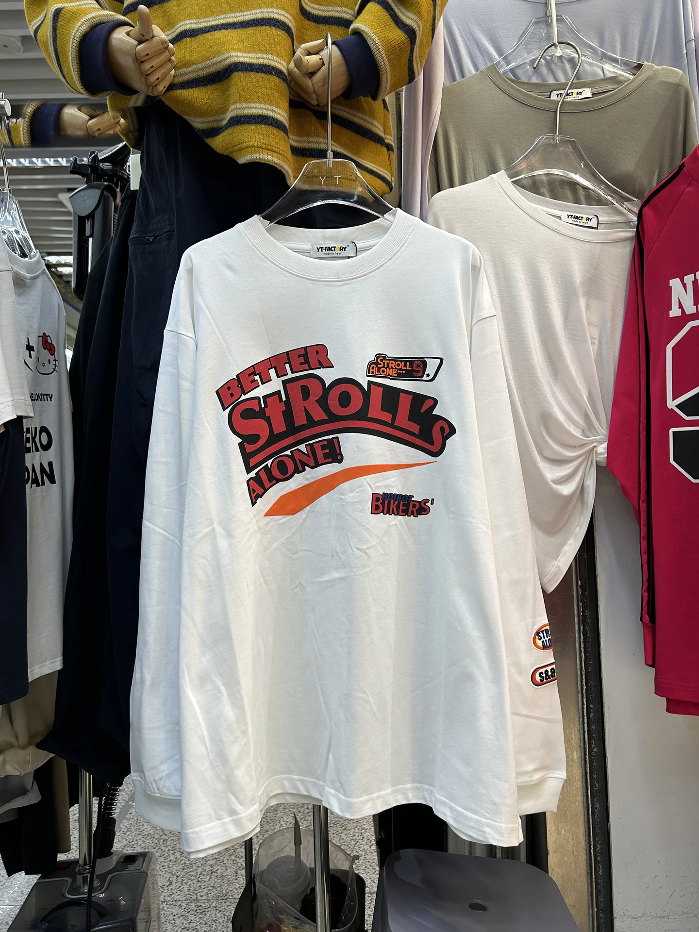 American Sle Oversized Long Sve round Ne Letter Print Embroidery Loose Faionable Women's T-irt Spring Autumn
American Sle Oversized Long Sve round Ne Letter Print Embroidery Loose Faionable Women's T-irt Spring Autumn