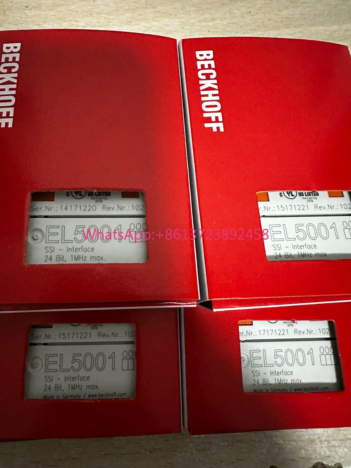 Beckhoff module EL5001 is brand new and original, high quality.
Beckhoff module EL5001 is brand new and original, high quality.