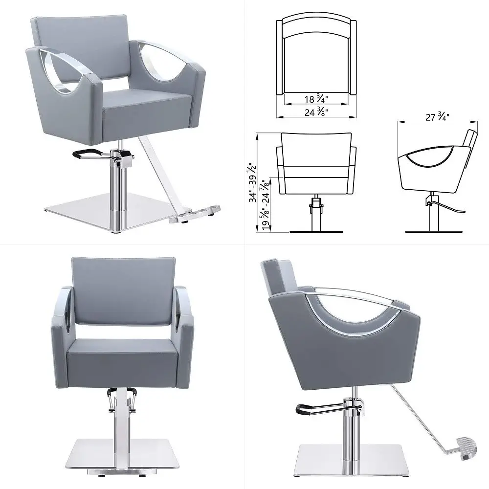 Salon Styling Chair Beauty Hydraulic Salon Stylist Chair CREATIVITA
Salon Styling Chair Beauty Hydraulic Salon Stylist Chair CREATIVITA