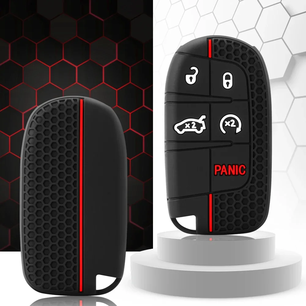 Силиконовый чехол для автомобильного ключа, защитный чехол для Jeep Grand Cherokee Compass Dodge Charger Chrysler 200 300 300C, брелок для ключей, автозапчасти
Силиконовый чехол для автомобильного ключа, защитный чехол для Jeep Grand Cherokee Compass Dodge Charger Chrysler 200 300 300C, брелок для ключей, автозапчасти