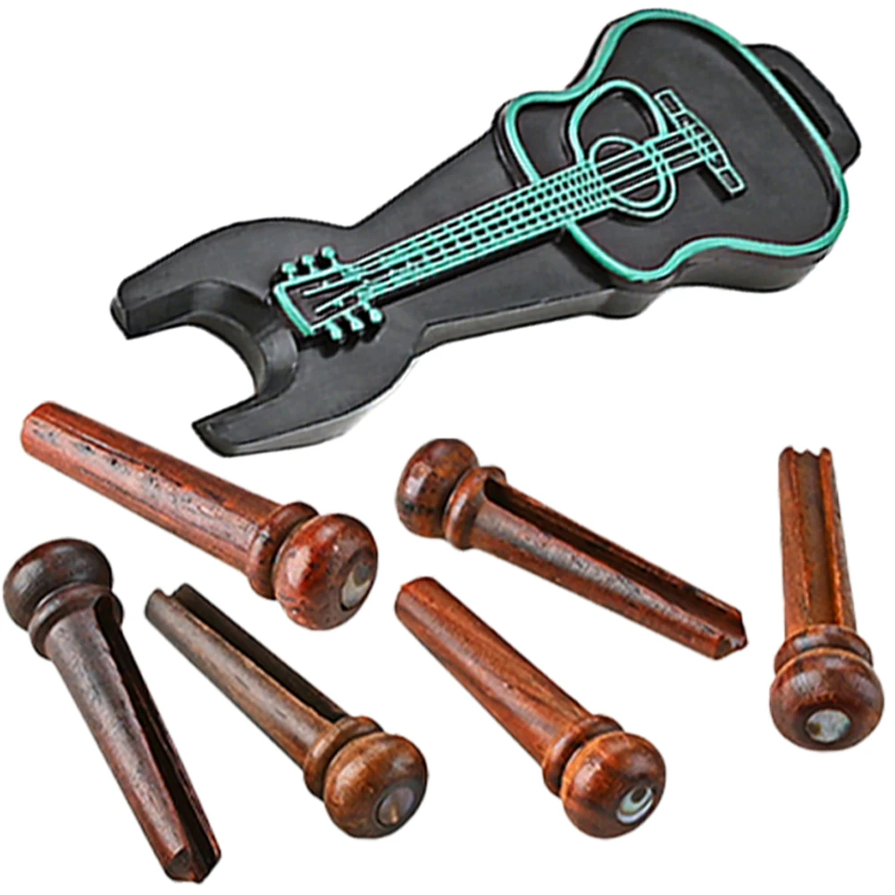 1 set Guitar String Pegs Set Durable Acoustic Bridge Pins Puller Repair Tools Metal Plastic Smooth Guitar Accessories 
1 set Guitar String Pegs Set Durable Acoustic Bridge Pins Puller Repair Tools Metal Plastic Smooth Guitar Accessories