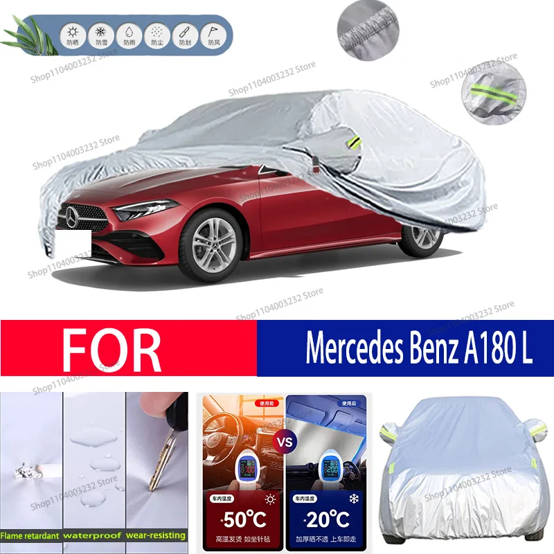 For Mercedes Benz A180L Car clothing sun protection snow prevention antifreeze car protective cover auto cover
For Mercedes Benz A180L Car clothing sun protection snow prevention antifreeze car protective cover auto cover