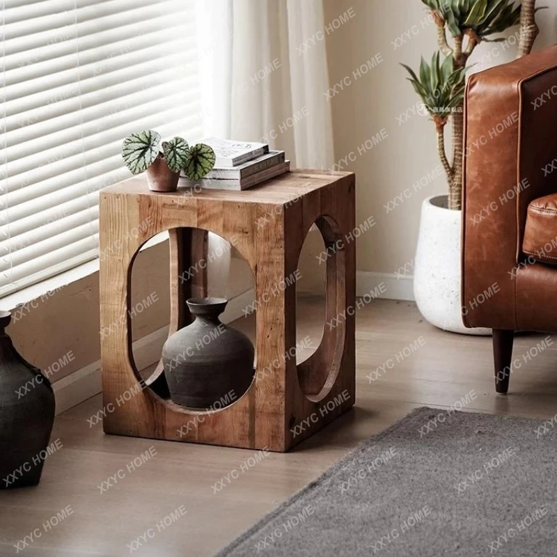 Shared coffee table cat nest sofa solid wood square table creative bedside
Shared coffee table cat nest sofa solid wood square table creative bedside