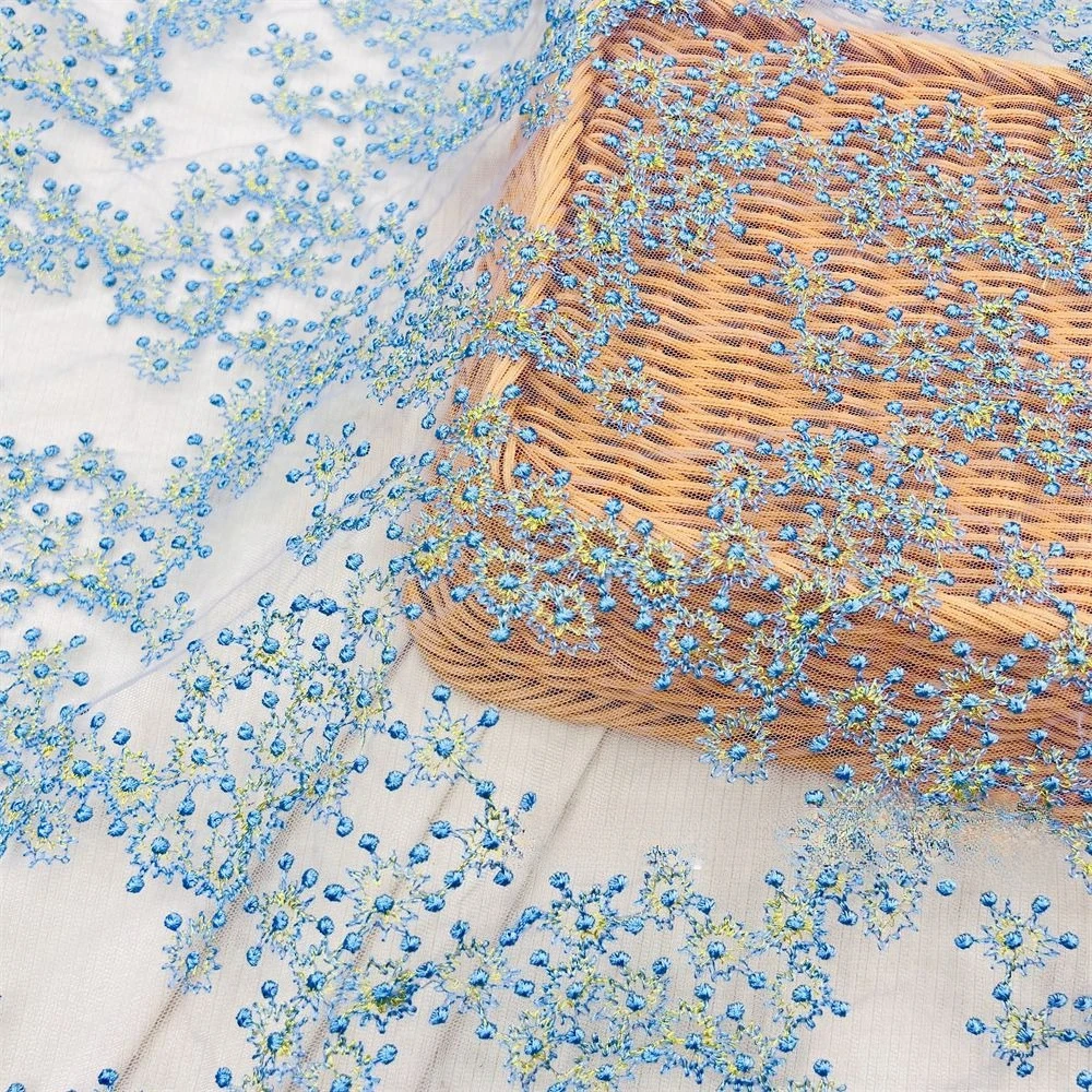 French fashion full-coverage wavy embroidery fabric dress clothing with Nigerian high-quality lace net fabric for embroidery
French fashion full-coverage wavy embroidery fabric dress clothing with Nigerian high-quality lace net fabric for embroidery
