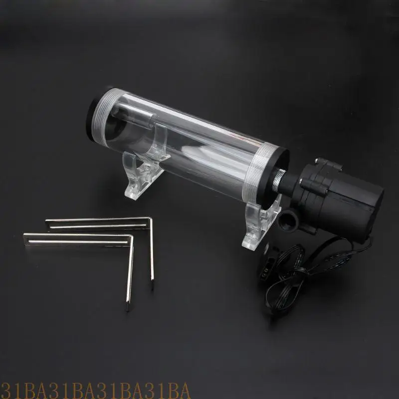 31BA PC Water Pump for Tank, G1/4 Acrylic Cylinder Computer Water for Tank, 12V 19W CPU Water Cooling Pump Radiator for Compu
31BA PC Water Pump for Tank, G1/4 Acrylic Cylinder Computer Water for Tank, 12V 19W CPU Water Cooling Pump Radiator for Compu