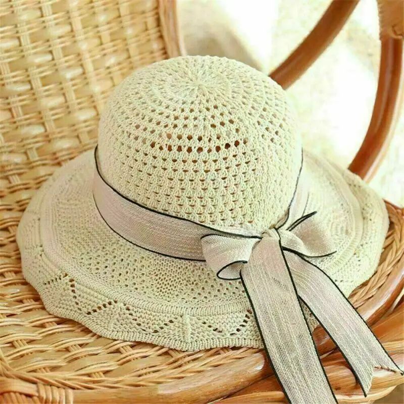 Women Summer Beach Straw Hats Floppy Wide Brim Foldable Cap Bucket Hat LadiesTravel Beach Hat Bowknot Straw Sun Hat
Women Summer Beach Straw Hats Floppy Wide Brim Foldable Cap Bucket Hat LadiesTravel Beach Hat Bowknot Straw Sun Hat