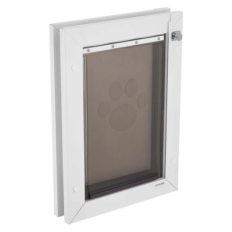 Free Shipping-Pet Door, Medium, with Double Magnetic Flaps and Metal Frame, Strong and Weatherproof Dog Door for Interior and Exterior Doors, Easy to Install, Easy In-and-Out Access for Doggies, White
Free Shipping-Pet Door, Medium, with Double Magnetic Flaps and Metal Frame, Strong and Weatherproof Dog Door for Interior and Exterior Doors, Easy to Install, Easy In-and-Out Access for Doggies, White