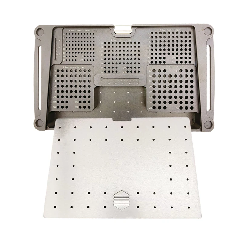 GREATLH 1.5/2.0/2.4/2.7/3.5mm Cortex Screw Container Sterilizer Box Cortical Screw Container Orthopedics Instruments Pet
GREATLH 1.5/2.0/2.4/2.7/3.5mm Cortex Screw Container Sterilizer Box Cortical Screw Container Orthopedics Instruments Pet