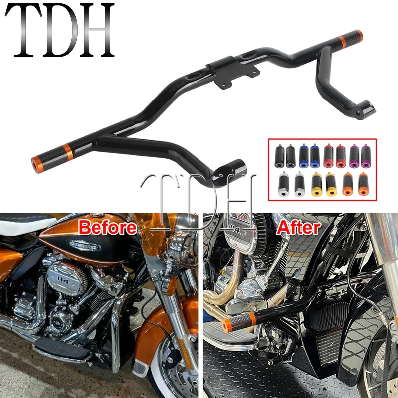 Front Engine Guards For Harley Electra Glide Highway King FLHFB 23-24 Ultra Classic FLHTCU 15-19 Moto Crash Bar Bumper Protector
Front Engine Guards For Harley Electra Glide Highway King FLHFB 23-24 Ultra Classic FLHTCU 15-19 Moto Crash Bar Bumper Protector