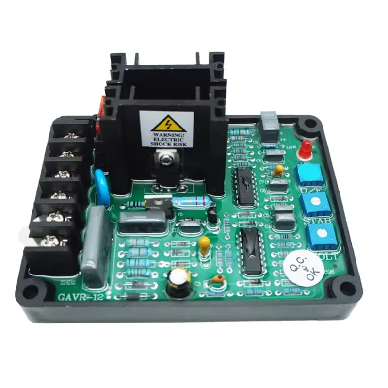 NEW-GAVR-12A AVR Universal Brushless Generator Control Module Automatic Voltage Regulator Stabilizer Improvement Tools
NEW-GAVR-12A AVR Universal Brushless Generator Control Module Automatic Voltage Regulator Stabilizer Improvement Tools