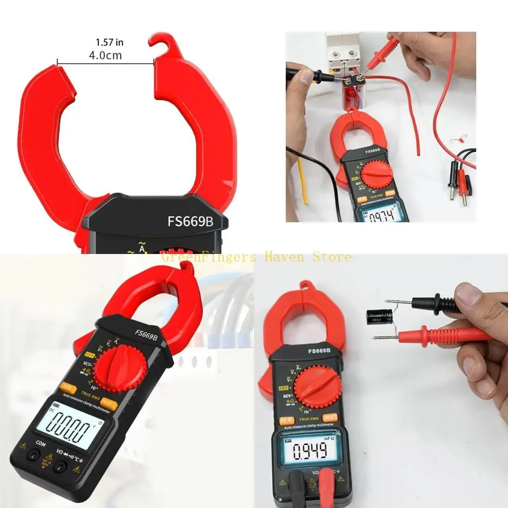 F68D Multimeter Ammeter Tester AC Current AC/for DC Capacitance Test
F68D Multimeter Ammeter Tester AC Current AC/for DC Capacitance Test