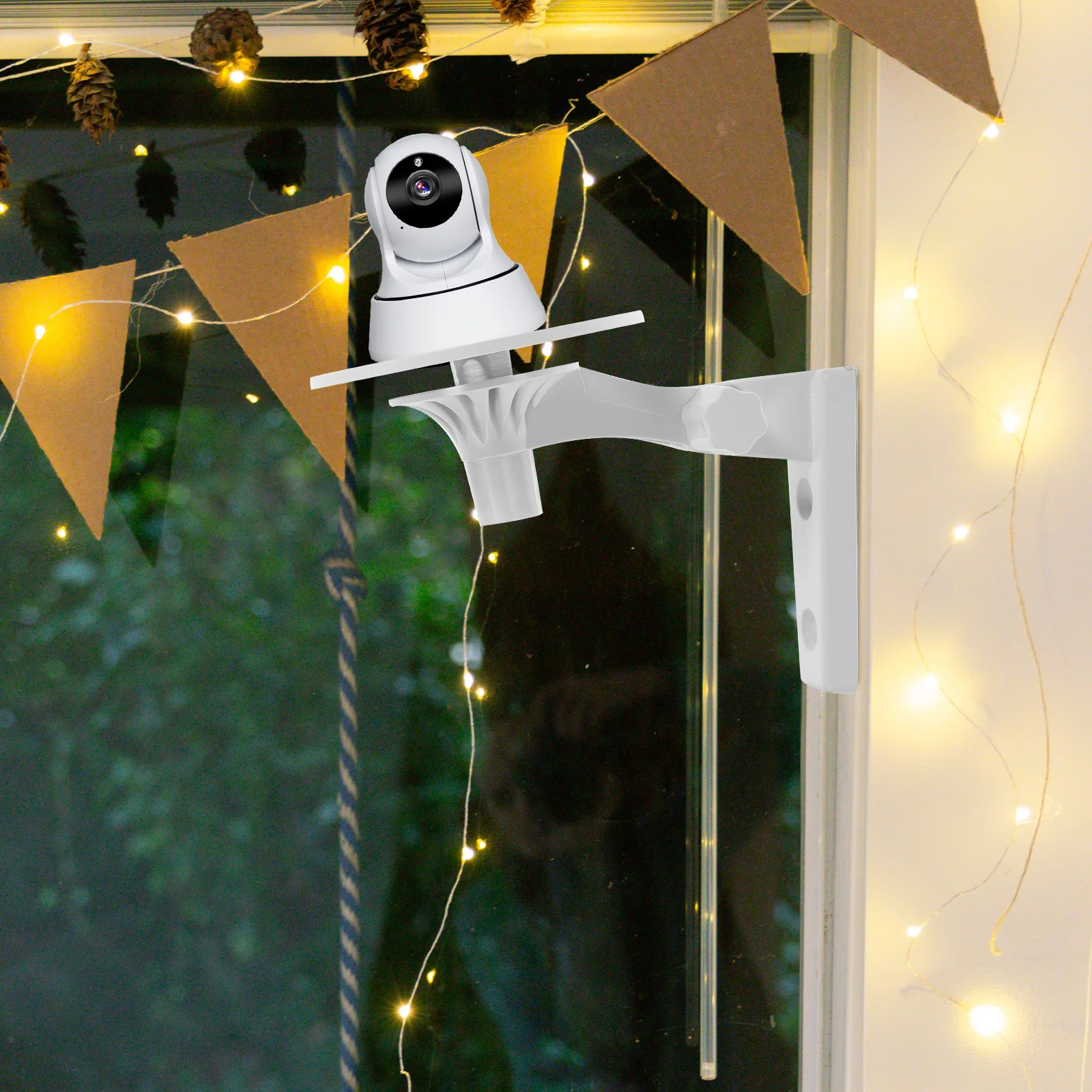 Security Bracket Wall Mount Holder IP Monitor St Non drilling ABS 360 Degrees Rotatable Easy Install
Security Bracket Wall Mount Holder IP Monitor St Non drilling ABS 360 Degrees Rotatable Easy Install