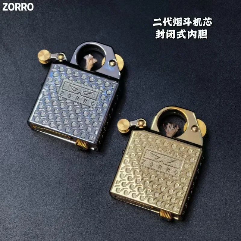ZORRO Second Generation Upgraded Internal Insert, Sealed and Oil-proof Movement, Can Be Used for Standard Lighter Accessories
ZORRO Second Generation Upgraded Internal Insert, Sealed and Oil-proof Movement, Can Be Used for Standard Lighter Accessories