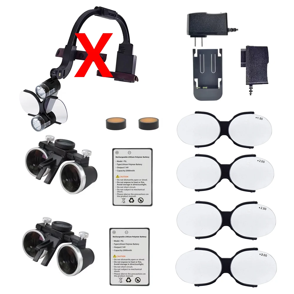Dental Accessories Spare Parts Lithlum Battery Spare Parts for Dental LED Headlight Binocular Loupes Surgical Dentistry Magnifie
Dental Accessories Spare Parts Lithlum Battery Spare Parts for Dental LED Headlight Binocular Loupes Surgical Dentistry Magnifie