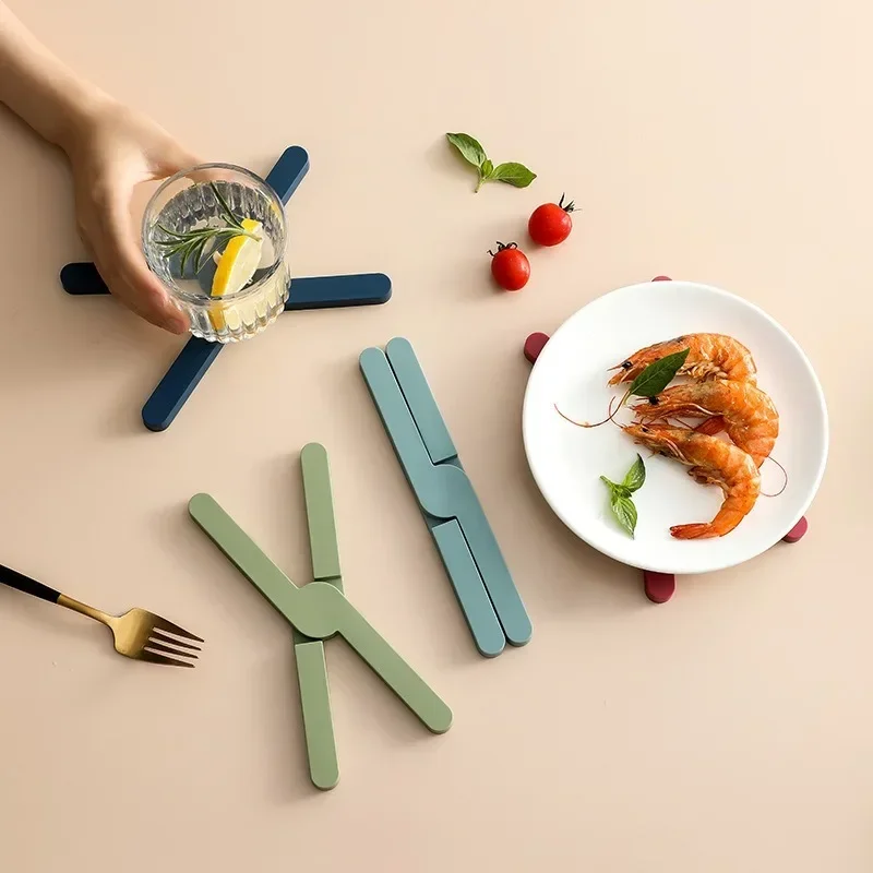Silicone Heat Resistant Pad Foldable Non-Slip Pot Pan Mat Table Placemat Dish Plate Cross Holder Coaster Kitchen Table Placemat
Silicone Heat Resistant Pad Foldable Non-Slip Pot Pan Mat Table Placemat Dish Plate Cross Holder Coaster Kitchen Table Placemat