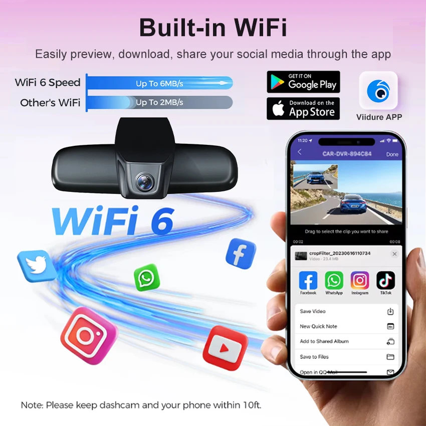 4K 2160P Car DVR Wifi Dash Cam Video Recorder Dual Lens Easy Installation For Audi A1 A3 A4 A5 A6 A7 A8 A6L A4L Q2 Q3 Q5 Q7 TT
4K 2160P Car DVR Wifi Dash Cam Video Recorder Dual Lens Easy Installation For Audi A1 A3 A4 A5 A6 A7 A8 A6L A4L Q2 Q3 Q5 Q7 TT