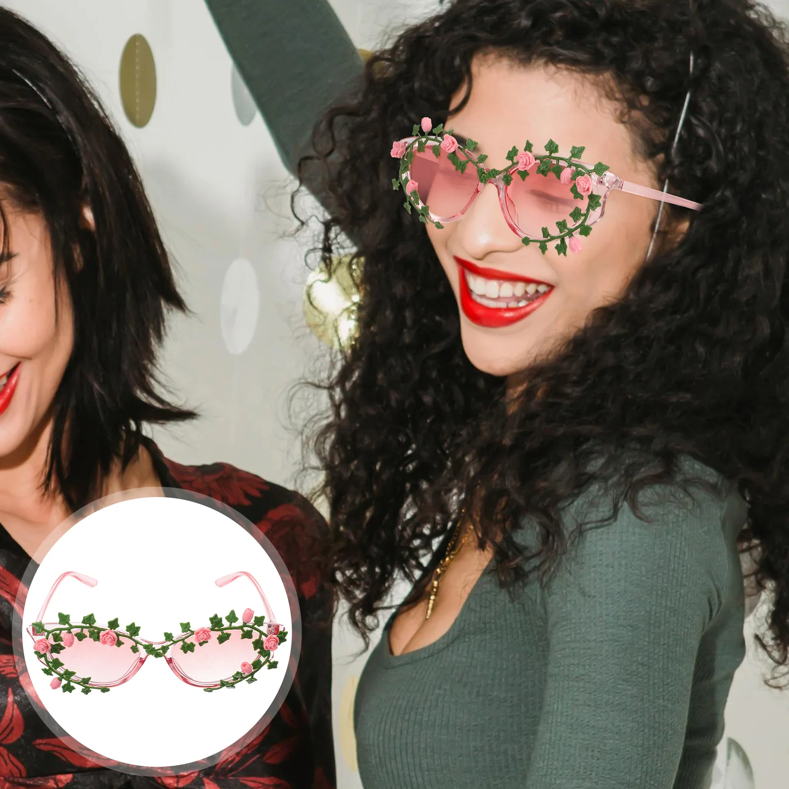 Flower Sunglasses Decorative for Women Party Fashion Trendy Quirky Fun Plastic DIY Hip Hop Style Sun Glasses 
Flower Sunglasses Decorative for Women Party Fashion Trendy Quirky Fun Plastic DIY Hip Hop Style Sun Glasses