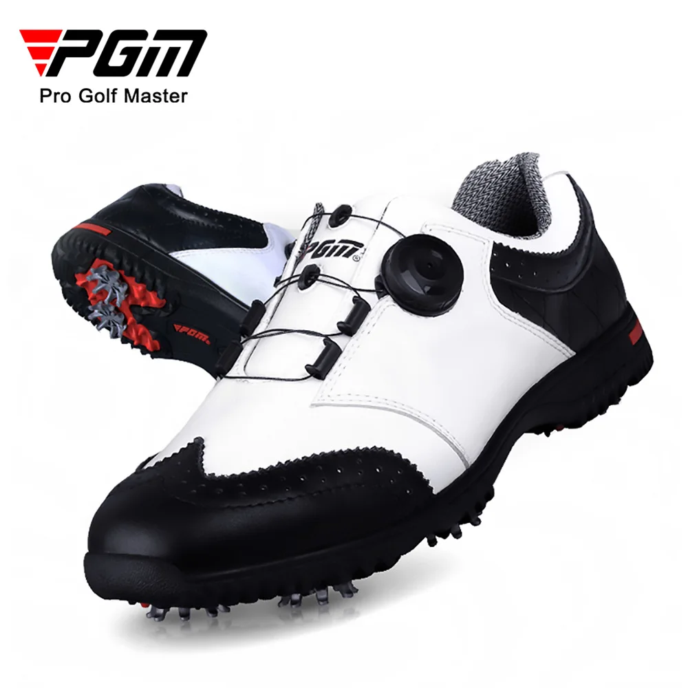 New Men Golf Shoes Swivel Laces Breathable Genuine Leather Light Soft Sports Non-Slip Water Proof Spikes Casual Sneakers Running
New Men Golf Shoes Swivel Laces Breathable Genuine Leather Light Soft Sports Non-Slip Water Proof Spikes Casual Sneakers Running